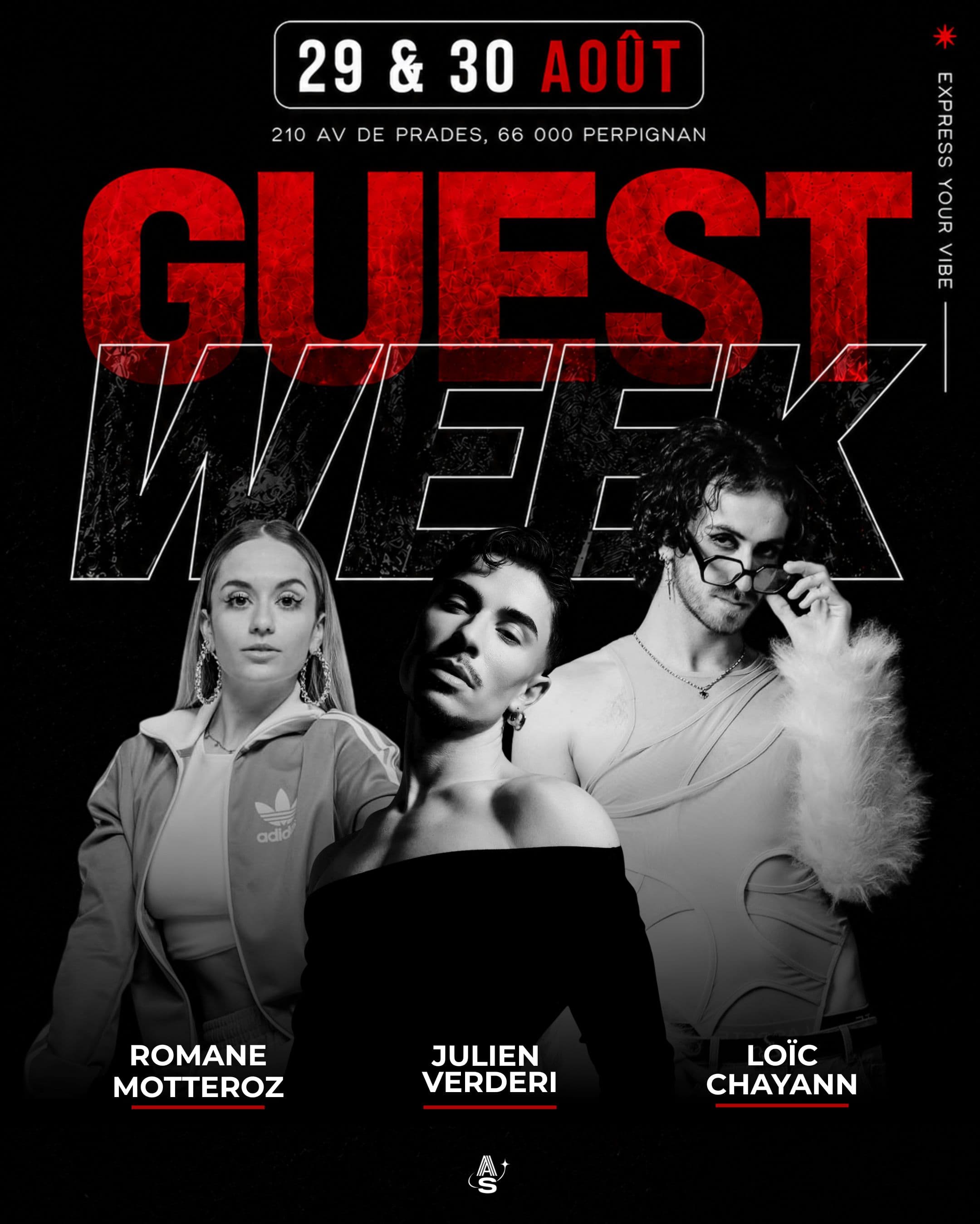Guest Week — 29 & 30 août, AU STUDIO